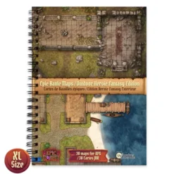 Cartes de Batailles Epiques - Heroic Fantasy Extérieurs - Taille XL
