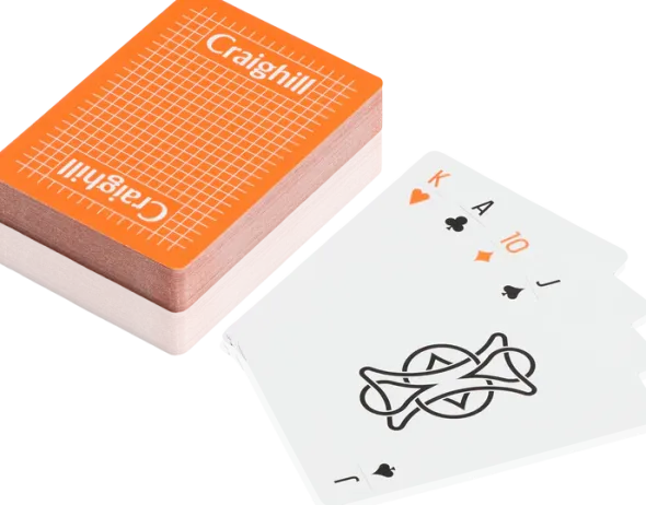 Cartes à jouer Art of Play - Craighill: Orange