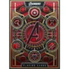 Cartes à jouer Theory11 - Avengers - Edition Rouge