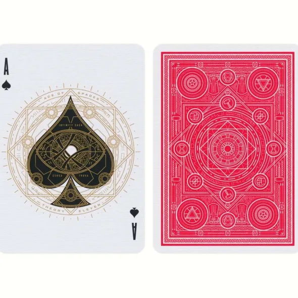 Cartes à jouer Theory11 - Avengers - Edition Rouge