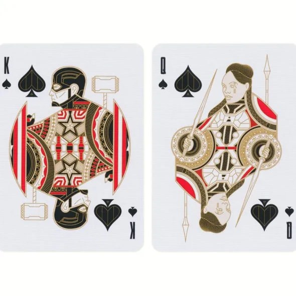 Cartes à jouer Theory11 - Avengers - Edition Violette