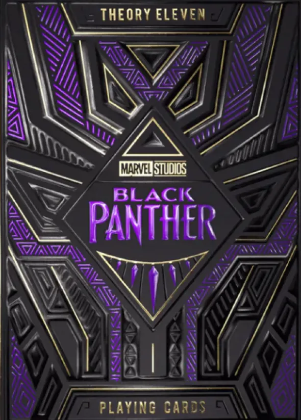Cartes à jouer Theory11 - Black Panther