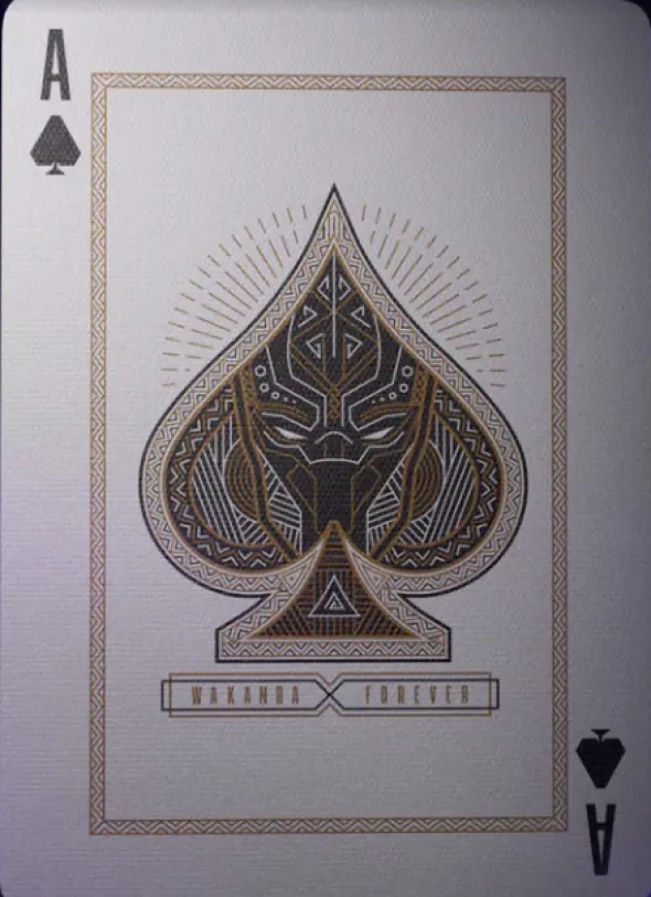 Cartes à jouer Theory11 - Black Panther