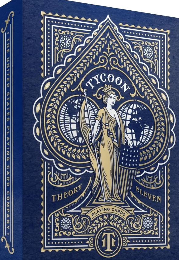 Cartes à jouer Theory11 - Blue Tycoon