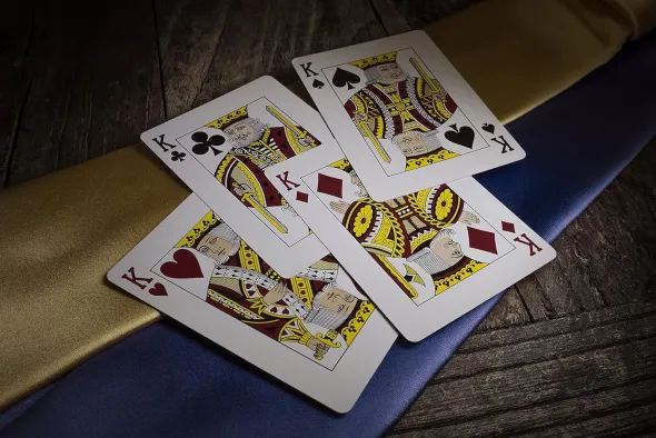 Cartes à jouer Theory11 - Blue Tycoon