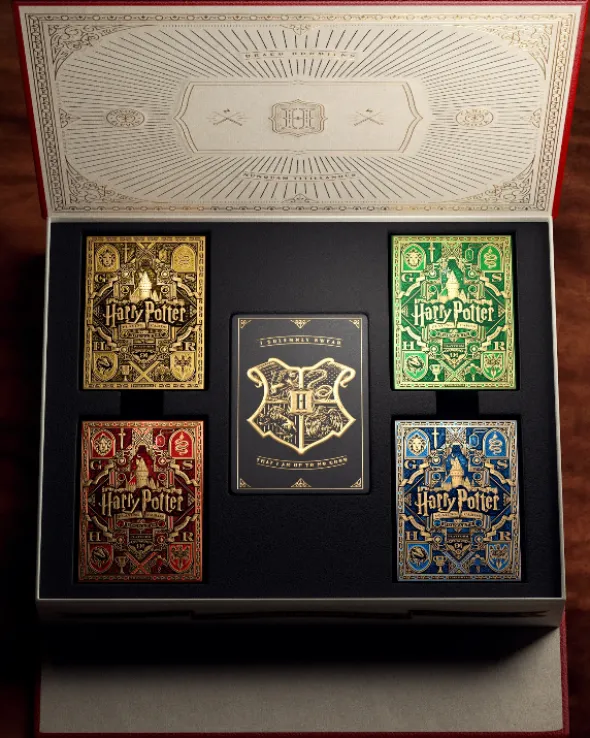 Cartes à jouer Theory11 - Coffret Harry Potter