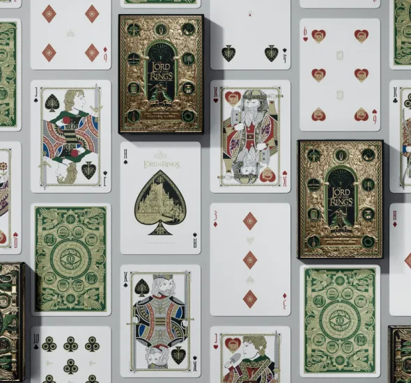 Cartes à jouer Theory11 - Coffret Seigneur des Anneaux