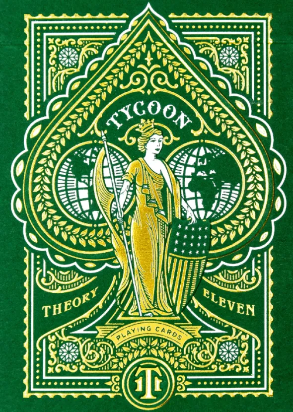 Cartes à jouer Theory11 - Green Tycoon