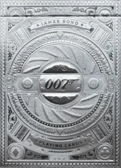 Cartes à jouer Theory11 - James Bond - Silver Edition