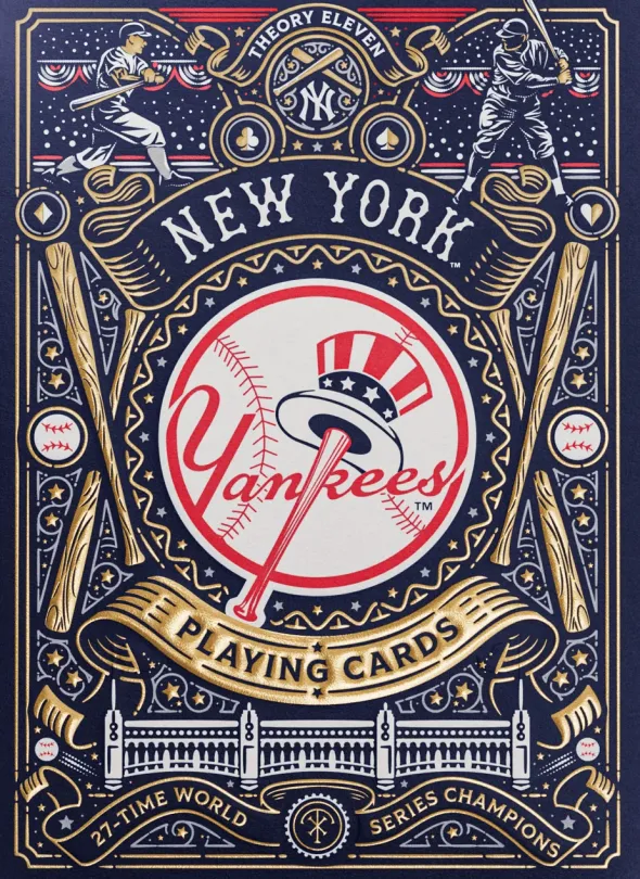 Cartes à jouer Theory11 - New York Yankees