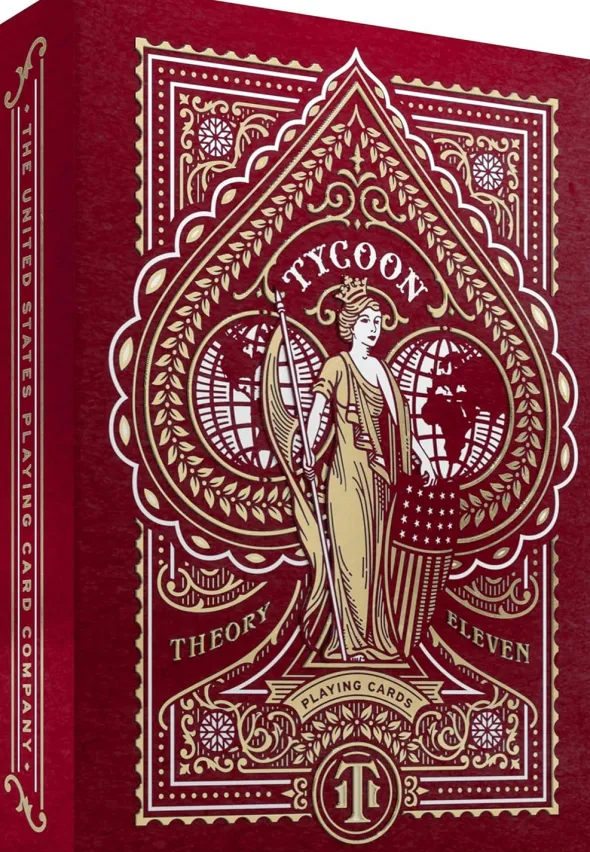 Cartes à jouer Theory11 - Red Tycoon