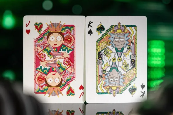 Cartes à jouer Theory11 - Rick & Morty