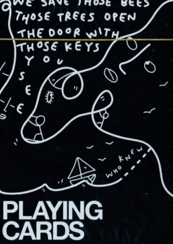 Cartes à jouer Theory11 - Shantell Martin Black