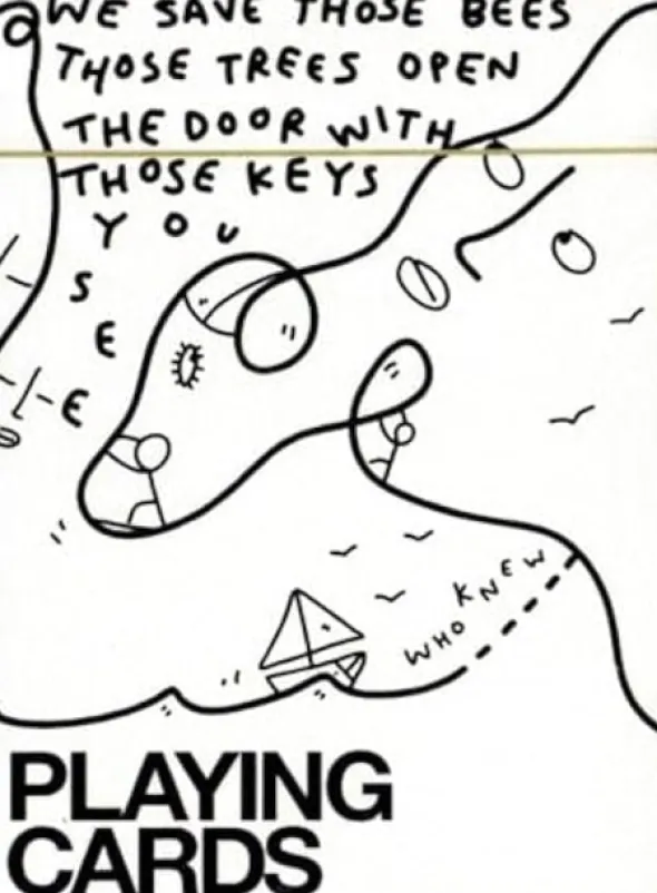Cartes à jouer Theory11 - Shantell Martin White