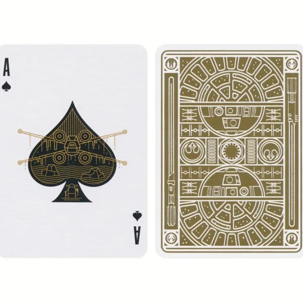 Cartes à jouer Theory11 - Star Wars - Gold Edition