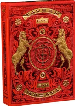 Cartes à jouer Theory11 - Tavern on the Green: Red Edition