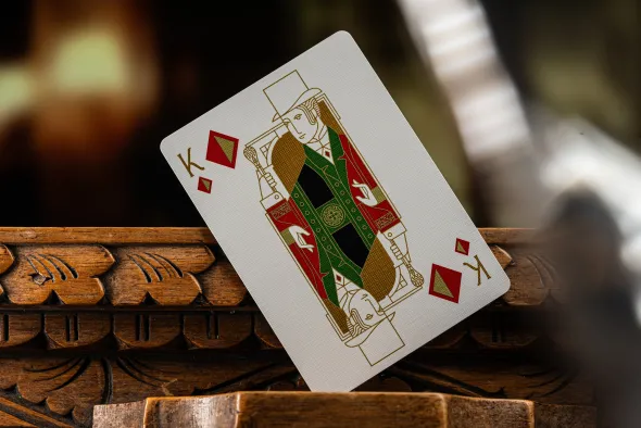 Cartes à jouer Theory11 - Tavern on the Green: Red Edition