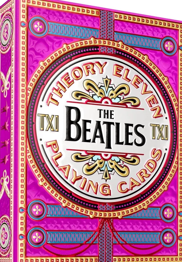Cartes à jouer Theory11 - The Beatles - Rose