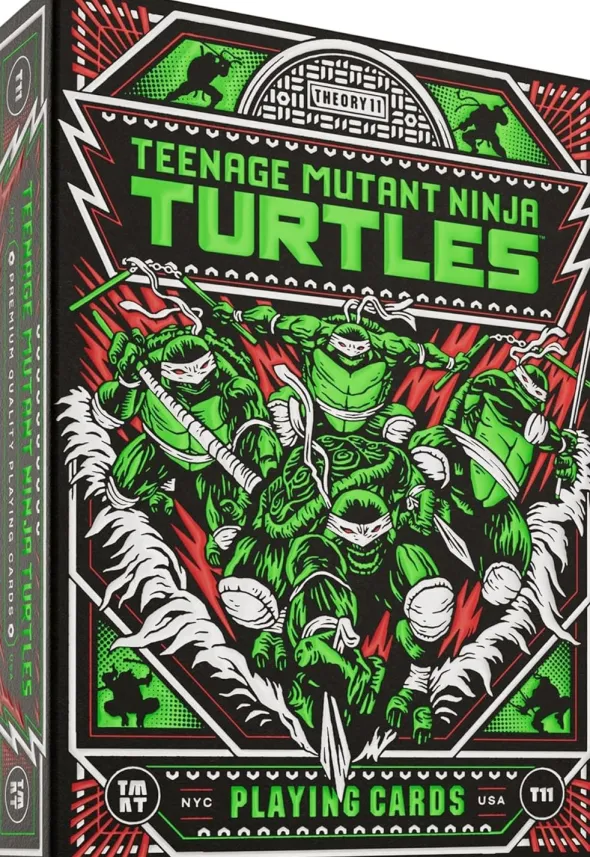 Cartes à jouer Theory11 - Tortues Ninja
