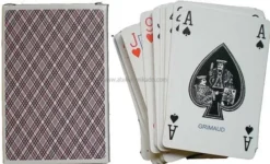 Cartes Poker Grimaud - PVC