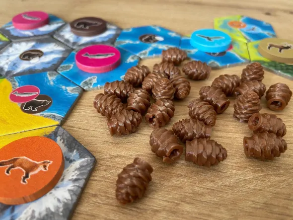 Cascadia - Set Pommes de Pin 3D - 25 pièces