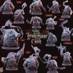 Cast n Play - Clan des Groins de Fer - Set Complet
