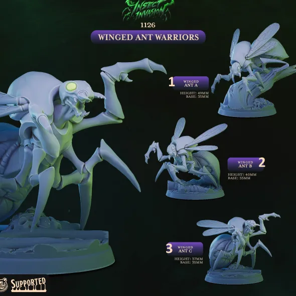 Cast n Play - Invasion d'Insectes - Set Complet