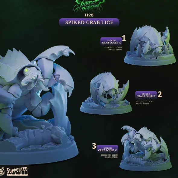 Cast n Play - Invasion d'Insectes - Morpions Hérissés
