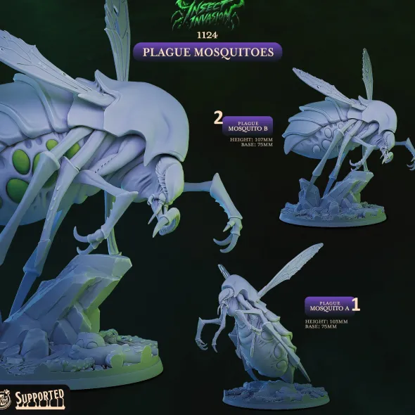 Cast n Play - Invasion d'Insectes - Moustique de Peste
