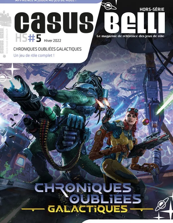 Casus Belli Hors-Série 5 - Chroniques Oubliées Galactiques - Livre de Règles