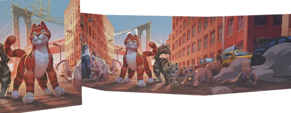 Cats! La Mascarade - Ecran Shutdown