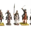 Cavalerie cosaque avec son état-major