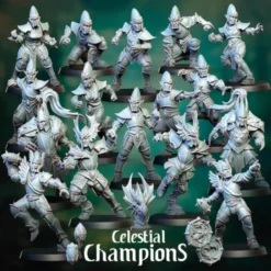 Celestial Champions (sans plumes) - Équipe d'Haut-Elfes