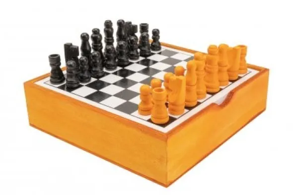Échecs en bois