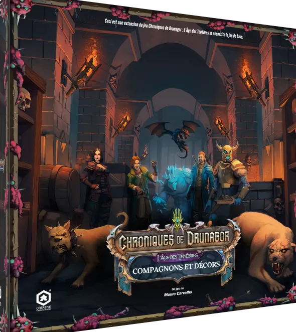 Chroniques de Drunagor - L'Âge des Ténèbres - Compagnons & Décors