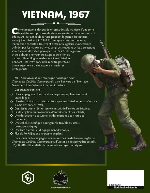 Chroniques Oubliées : Contemporain 2 - MK-Pharmakos