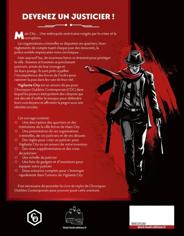 Chroniques Oubliées : Contemporain 2 - Vigilante City