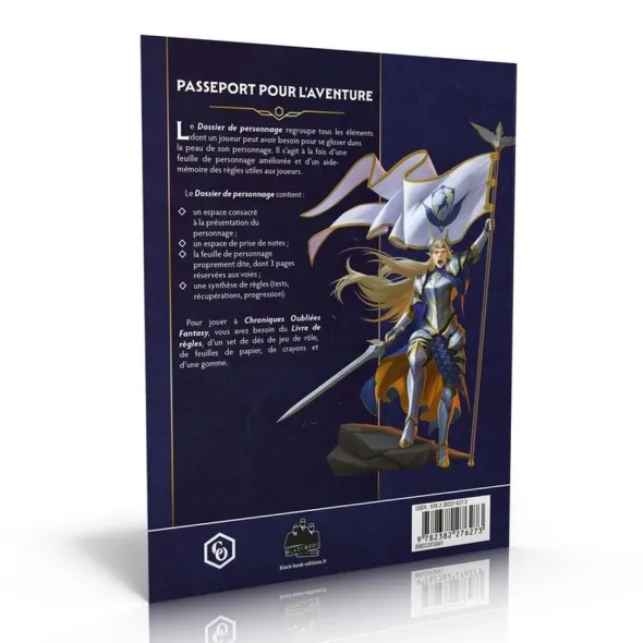 Chroniques Oubliées Fantasy 2e édition - Dossiers de personnage