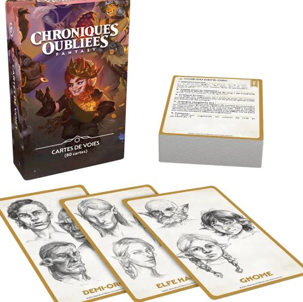 Chroniques Oubliées Fantasy 2e édition - Cartes de Voies