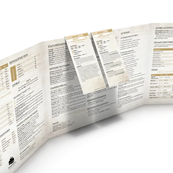 Chroniques Oubliées Fantasy 2e édition - Mémentos de PNJ + monstres Calice T1