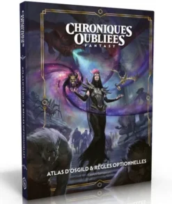 Chroniques Oubliées Fantasy 2e édition - Atlas d'Osgild & Règles optionnelles - Couverture Alternative