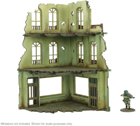 City in Ruins - 3 Storey Corner