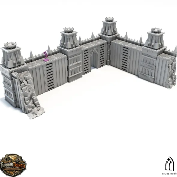 City Walls - Modular Scenery Terrain