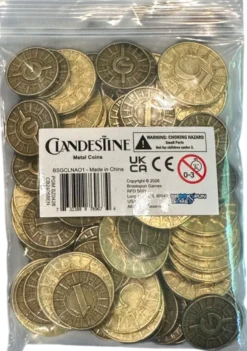 Clandestine - Metal Coin Set