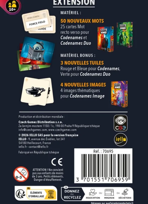 Codenames - Booster Science-Fiction