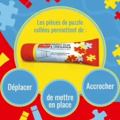 Colle Vernis pour puzzle