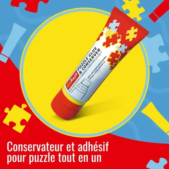 Colle Vernis pour puzzle