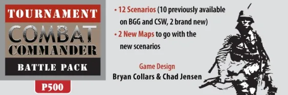 Combat Commander: Battle Pack 7 : Leader of Men - Tournament Battle Pack