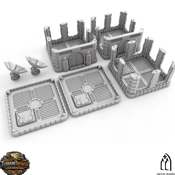 Comms Buildings - Scenery Terrain