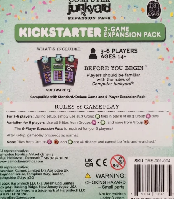 Computer Junkyard: Kickstarter 3-Game Expansion Pack